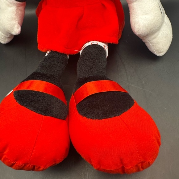 Disney Valentine MINNIE MOUSE 22” Plush Toy Stuffed Animal Red Outfit With Heart - Picture 2 of 6